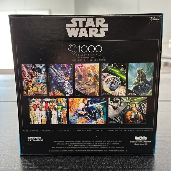 Star Wars Classic Comic Books 1000 Piece Buffalo Games Jigsaw Puzzle - Picture 2 of 5